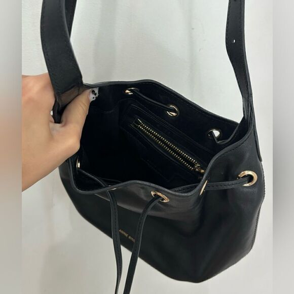 Anine Bing Black Mini Alana Bag - Picture 11 of 12